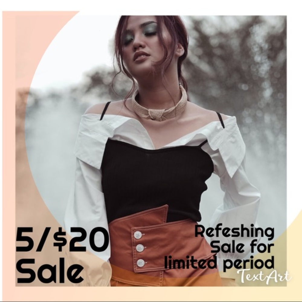 5/$20 Sell Don’t Miss Out!!!